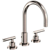 Newport Brass N990L/15 Polished Nickel - Natural 8'' Widespread Bathroom Sink Faucet