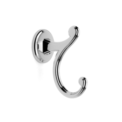  Kiara Robe Hook Bathroom Accessory - Biscuit