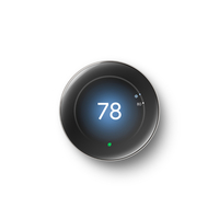  Thermostat Connected Home - Polished Silver