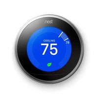  Learning Thermostat Connected Home - Stainless Steel