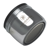  Dual Thread Aerator Kitchen Accessory - Chrome