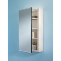  Frameless Swing Door Medicine Cabinet - White