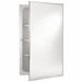 Jensen R401ADJ Stainless Steel Swing Door Medicine Cabinet