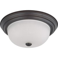  Flush Mount Ceiling Light - Mahogany Bronze