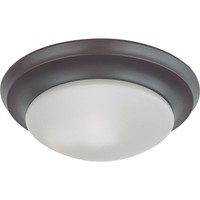  Flush Mount Ceiling Light - Mahogany Bronze