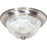  Flush Mount Ceiling Light - Brushed Nickel