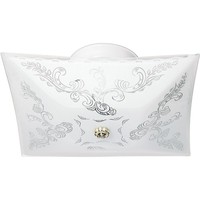 Flush Mount Ceiling Light 11-3/4" Width