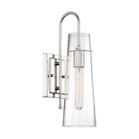  Alondra 1 Bulb Wall Sconce - Polished Nickel