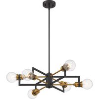  Intention Entrance / Foyer Pendant Light - Warm Brass / Black