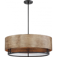  Barrique Up Light Pendant Light - Black