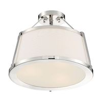 Semi Flush Mount 15-1/2" Width Semi Flush Mount 15-1/2" Width