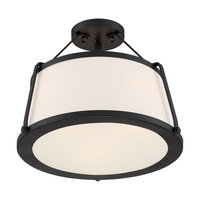 Semi Flush Mount 15-1/2" Width Semi Flush Mount 15-1/2" Width
