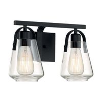 Bathroom Lighting (2 Bulbs) 14-1/8" Width Bathroom Lighting (2 Bulbs) 14-1/8" Width