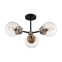 Semi Flush Mount 22-7/8" Width Semi Flush Mount 22-7/8" Width