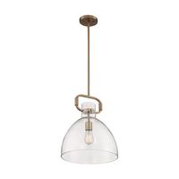  Teresa Down Light Pendant Light - Burnished Brass