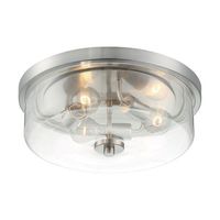 Flush Mount Ceiling Light 15" Width Flush Mount Ceiling Light 15" Width