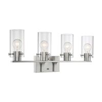  Sommerset 4 or More Bulb Bathroom Lighting - Brushed Nickel