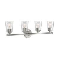 Bathroom Lighting (4 or more bulbs) 28" Width Bathroom Lighting (4 or more bulbs) 28" Width