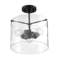 Semi Flush Mount 11-3/4" Width Semi Flush Mount 11-3/4" Width