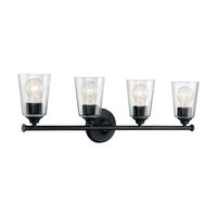  Bransel 4 or More Bulb Bathroom Lighting - Matte Black