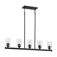  Bransel Linear Pendant Pendant Light - Matte Black