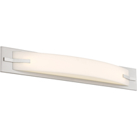  Bow 3 Bulb Bathroom Lighting - Brushed Nickel