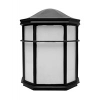  1 Bulb Wall Sconce - Black