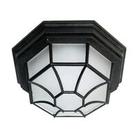  Spider Cage Flush Mount Ceiling Light - Black