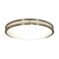  Flush Mount Ceiling Light - Brushed Nickel