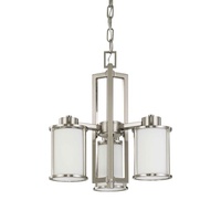  Odeon Mini Chandelier - Brushed Nickel