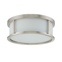  Odeon Flush Mount Ceiling Light - Brushed Nickel