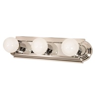 Bathroom Lighting (3 bulbs) 18" Width