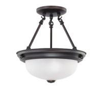 Semi Flush Mount 11-3/8" Width Semi Flush Mount 11-3/8" Width