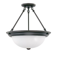 Semi Flush Mount 15-1/4" Width Semi Flush Mount 15-1/4" Width