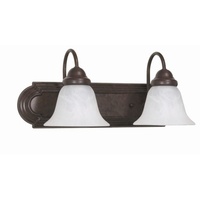 Bathroom Lighting (2 Bulbs) 18" Width