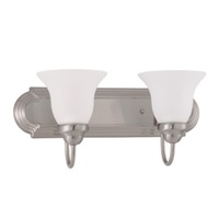 Bathroom Lighting (2 Bulbs) 18" Width Bathroom Lighting (2 Bulbs) 18" Width