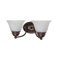 Bathroom Lighting (2 Bulbs) 14-7/8" Width