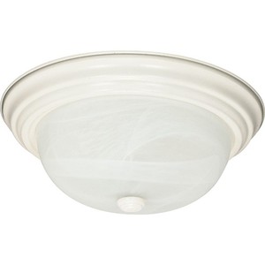 N606004 Flush Mount Ceiling Light - Textured White N606004 Flush Mount Ceiling Light - Textured White
