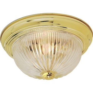 N606016 Flush Mount Ceiling Light - Polished Brass N606016 Flush Mount Ceiling Light - Polished Brass