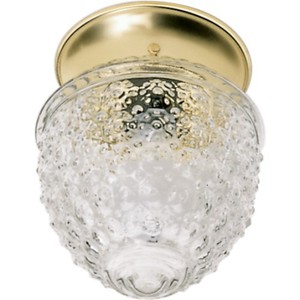 N606031 Flush Mount Ceiling Light - Polished Brass N606031 Flush Mount Ceiling Light - Polished Brass