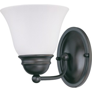 N606085 1 Bulb Wall Sconce - Mahogany Bronze