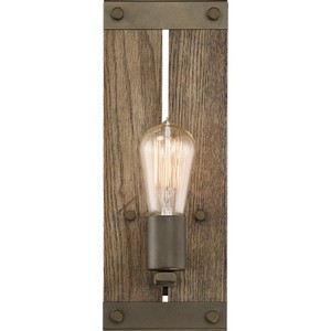 N606427 Winchester 1 Bulb Wall Sconce - Bronze