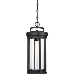 N606504 Huron Hanging Hanging Lantern - Aged Bronze / Glass