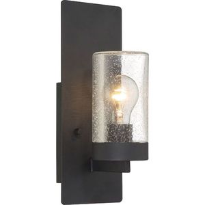 N606579 Indie 1 Bulb Wall Sconce - Textured Black N606579 Indie 1 Bulb Wall Sconce - Textured Black