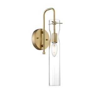 N606855 Spyglass 1 Bulb Wall Sconce - Vintage Brass