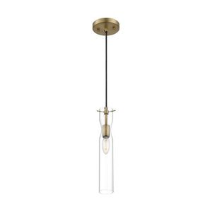 N606856 Spyglass Mini-Pendant Pendant Light - Vintage Brass