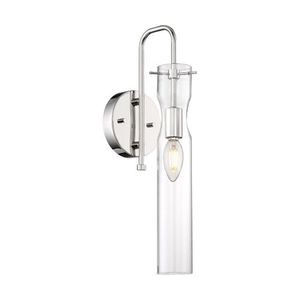 N606865 Spyglass 1 Bulb Wall Sconce - Polished Nickel