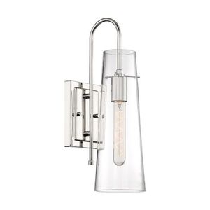 N606869 Alondra 1 Bulb Wall Sconce - Polished Nickel N606869 Alondra 1 Bulb Wall Sconce - Polished Nickel