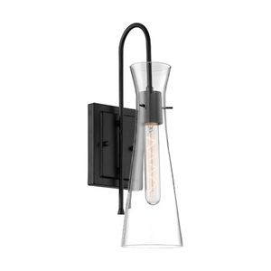 N606877 Bahari 1 Bulb Wall Sconce - Black N606877 Bahari 1 Bulb Wall Sconce - Black