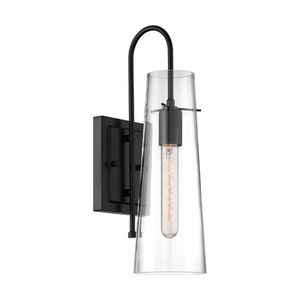 N606879 Alondra 1 Bulb Wall Sconce - Black N606879 Alondra 1 Bulb Wall Sconce - Black